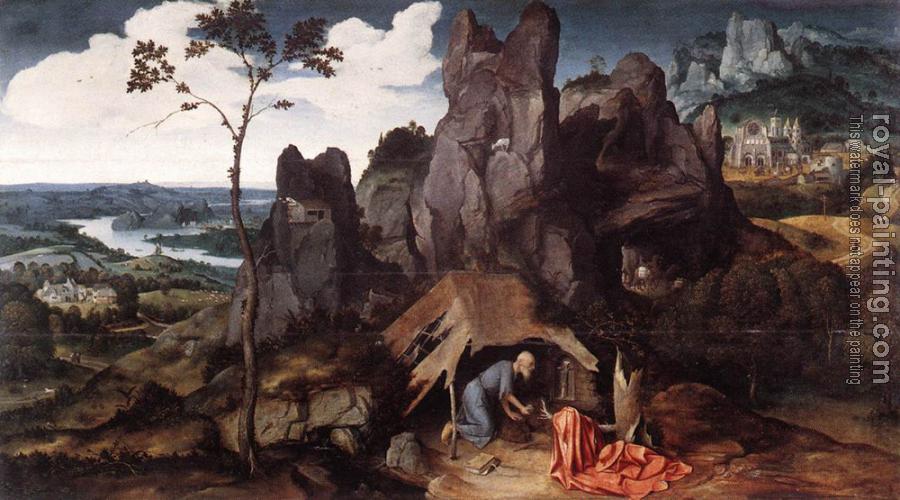 Joachim Patinir : St Jerome In The Desert
